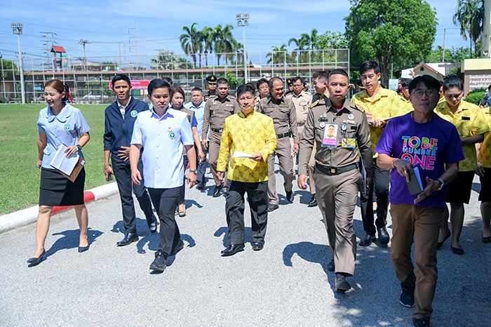 จังหวัดกาญจนบุรีประชุมเตรียมการรับเสด็จ ทูลกระหม่อมหญิงอุบลรัตนราชกัญญา สิริวัฒนาพรรณวดีในวโรกาสเสด็จติดตามผลการดำเนินงานโครงการ To be number one จังหวัดกาญจนบุรี