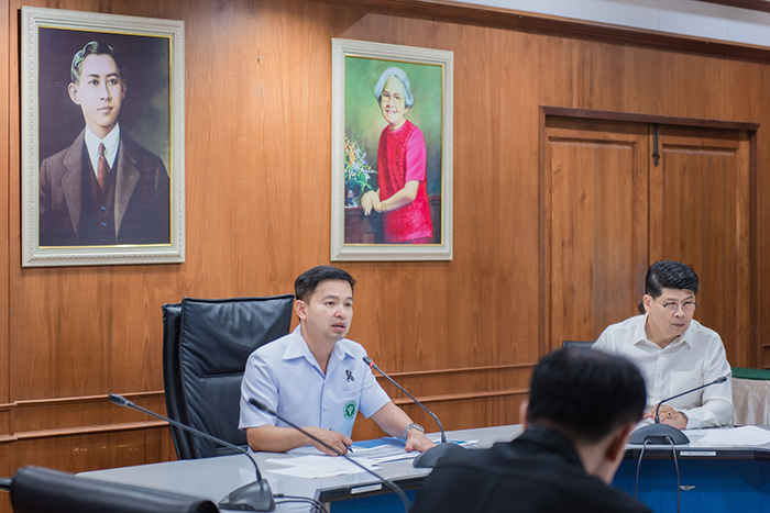 สสจ.กาญจนบุรี ประชุมคณะกรรมการบริหารงาน ขับเคลื่อนนโยบาย พัฒนาระบบสาธารณสุขจังหวัด