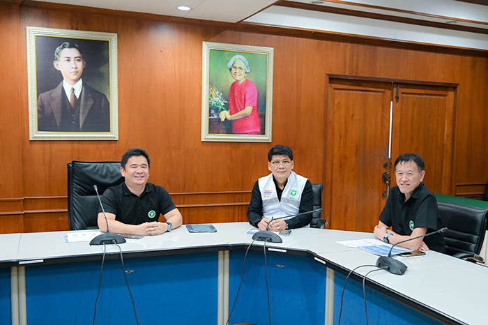 สสจ.กาญจนบุรี รับฟังแถลงนโยบายสาธารณสุข พ.ศ. 2569–2573 ผ่านระบบ Video Conference